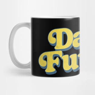 Dank Futura Retro Typography Mug